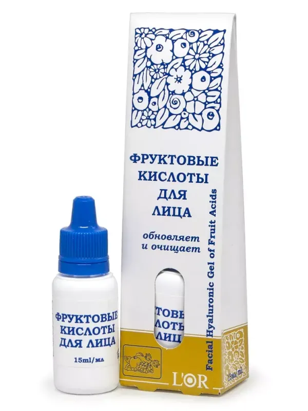 L'OR Fruit acids for face (drop bottle) 15ml